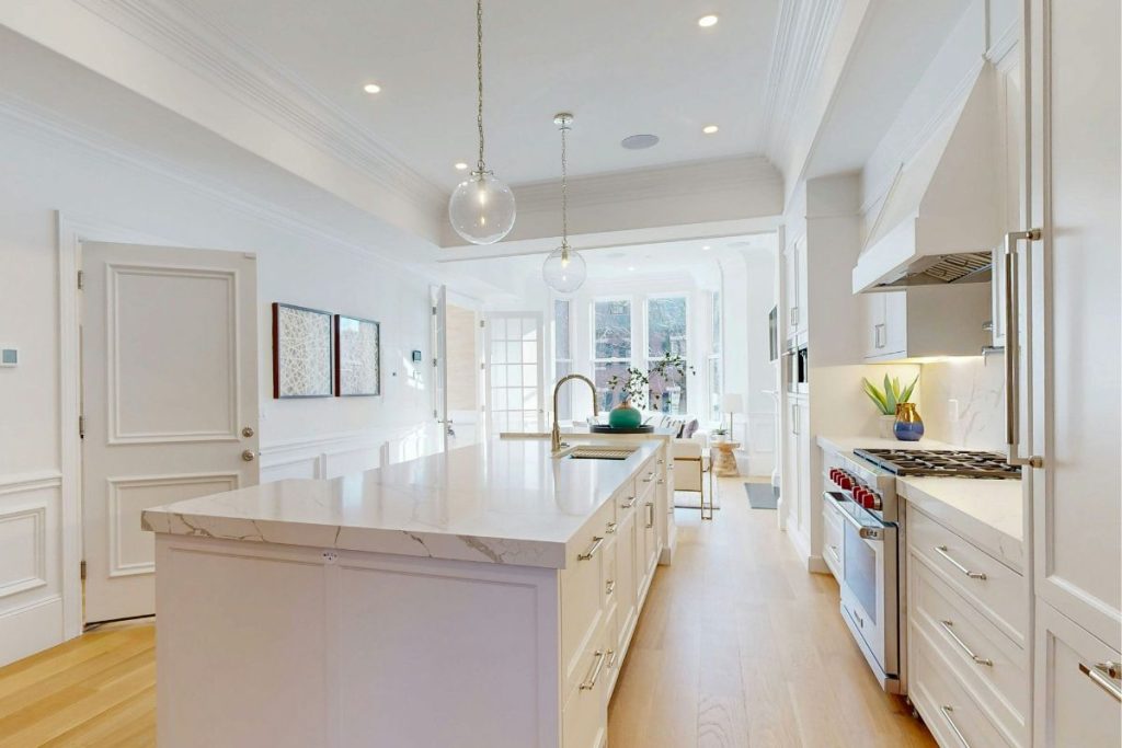 Kitchen renovation in Beacon Hill historic home
